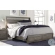 Modern Loft Greystone California King Storage Panel Bed