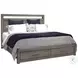 Modern Loft Greystone California King Storage Panel Bed