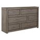Modern Loft Graystone 6 Drawer Dresser
