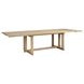 Modern Loft Brown 114" Extendable Rectangular Dining Table