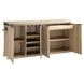 Modern Loft Brown 4 Door Sideboard