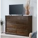 Modern Loft Brownstone 9 Drawer Chesser
