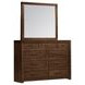 Modern Loft Brownstone 9 Drawer Chesser