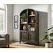 Olivia Black Bookcase with 8 Shelves