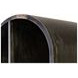 Olivia Black Bookcase with 8 Shelves