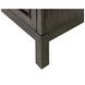 Olivia Black Bookcase with 8 Shelves
