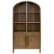 Olivia Brown Bookcase with 8 Shelves