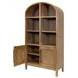 Olivia Brown Bookcase with 8 Shelves