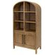 Olivia Brown Bookcase with 8 Shelves