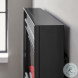 Owen Black 60" Wall Mounted Electric Fireplace Console