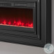 Owen Black 60" Wall Mounted Electric Fireplace Console