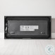 Owen Black 60" Wall Mounted Electric Fireplace Console