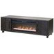 Palisades Charcoal 80" TV Stand with Fireplace and LED