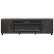 Palisades Charcoal 80" TV Stand with Fireplace and LED
