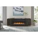 Palisades Charcoal 80" TV Stand with Fireplace and LED