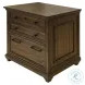 Porter Brown L Shaped Home Office Set