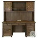 Porter Brown L Shaped Home Office Set