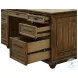 Porter Brown L Shaped Home Office Set
