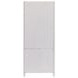 Towne White Open Bookcase