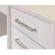 Towne White Credenza with Hutch