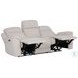 Sorellian Lenox Bone Power Reclining Living Room Set