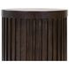 Tulane Brown 24" Round Side Table