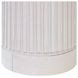 Tulane White 24" Round Side Table