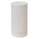 Tulane White 24" Round Side Table