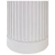 Tulane White 30" Round Side Table
