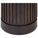 Tulane Brown 36" Round Side Table