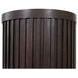 Tulane Brown 36" Round Side Table