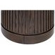 Tulane Brown Round Chairside Table