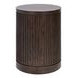 Tulane Brown Round Chairside Table