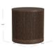 Tulane Brown Round End Table