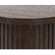 Tulane Brown Round End Table