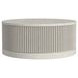 Tulane White Round Occassional Table Set