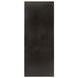 Willow Lane Ebony Black Open Bookcase