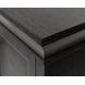 Willow Lane Ebony Black 80" TV Stand with Fireplace and LED