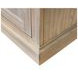Willow Lane Natural Oak 80" TV Stand with Fireplace and LED