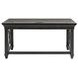 Willow Lane Ebony Black 60" Writing Desk with USB Charging