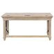 Willow Lane Natural Oak 60" Writing Desk with USB Charging