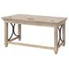 Willow Lane Natural Oak 60" Writing Desk with USB Charging