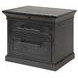 Willow Lane Ebony Black Lateral File Cabinet