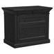 Willow Lane Ebony Black Lateral File Cabinet