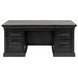Willow Lane Ebony Black Home Office Set