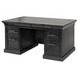 Willow Lane Ebony Black Home Office Set