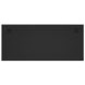 Willow Lane Ebony Black 68" Executive Desk