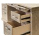 Willow Lane Natural Oak 68" Executive Desk
