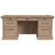 Willow Lane Natural Oak 68" Executive Desk