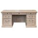 Willow Lane Natural Oak 68" Executive Desk